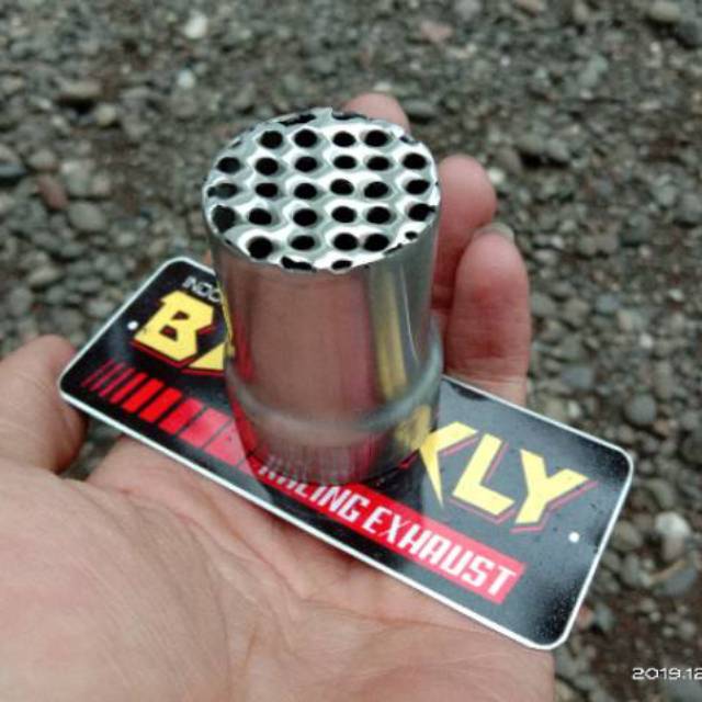 DB Killer Peredam Suara Knalpot Racing KLX & Tsukigi 38mm Peredam Bising Knalpot CRF Diameter 38mm