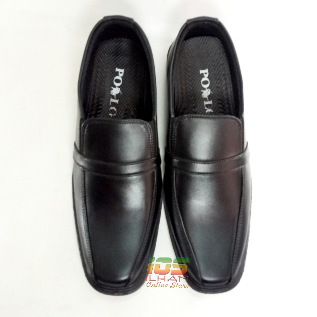 Sepatu Pria Pantofel Slop Dewasa Polo 02 Size 39-43 Hitam