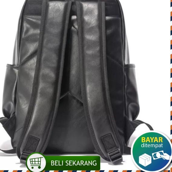 ✶ BESTSELLER Tas Pria Tas Ransel Kulit Pria Tas Punggung Kulit Tas Kulit Backpack Kulit PRia QQ68 ❇
