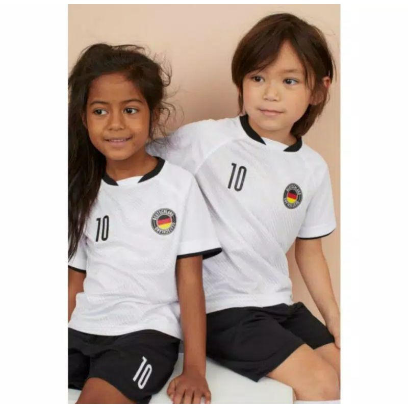 KAOS ANAK UNISEX POPMYWEAR HM SPORT DRYFIT 1-16Y / KAOS SEPAK BOLA ANAK