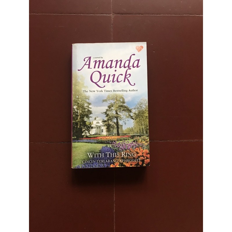 Buku Novel Amanda Quick With This Ring (Cincin Terlarang Aphrodite)