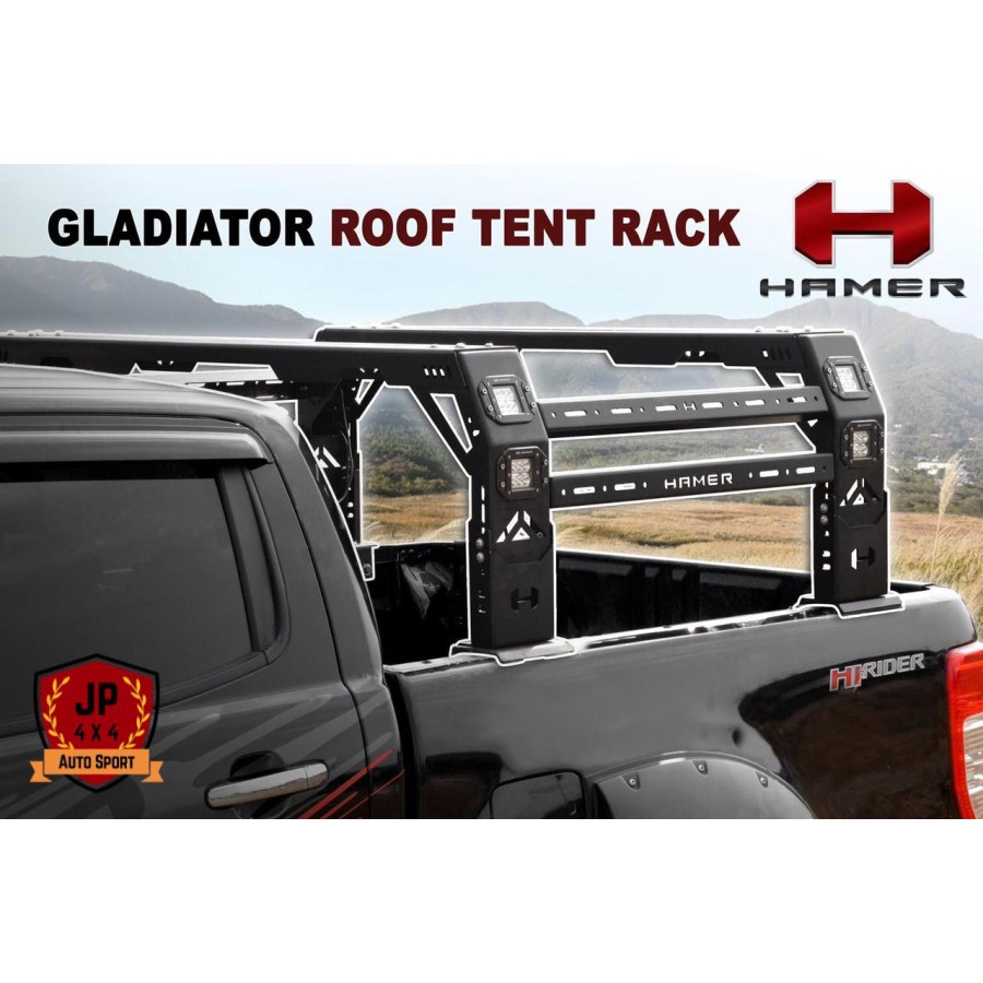 Jual Roof tent rack Hamer Gladiator Series Hilux / Ranger / Triton