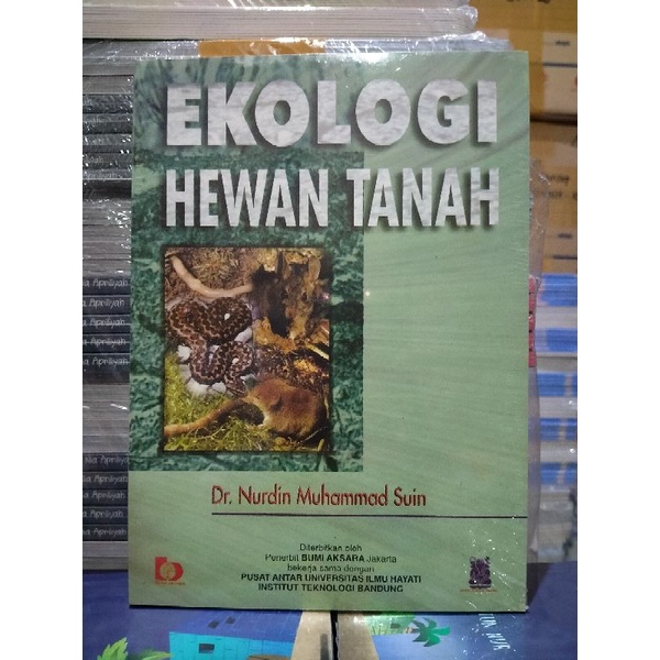 

Ekologi Hewan Tanah