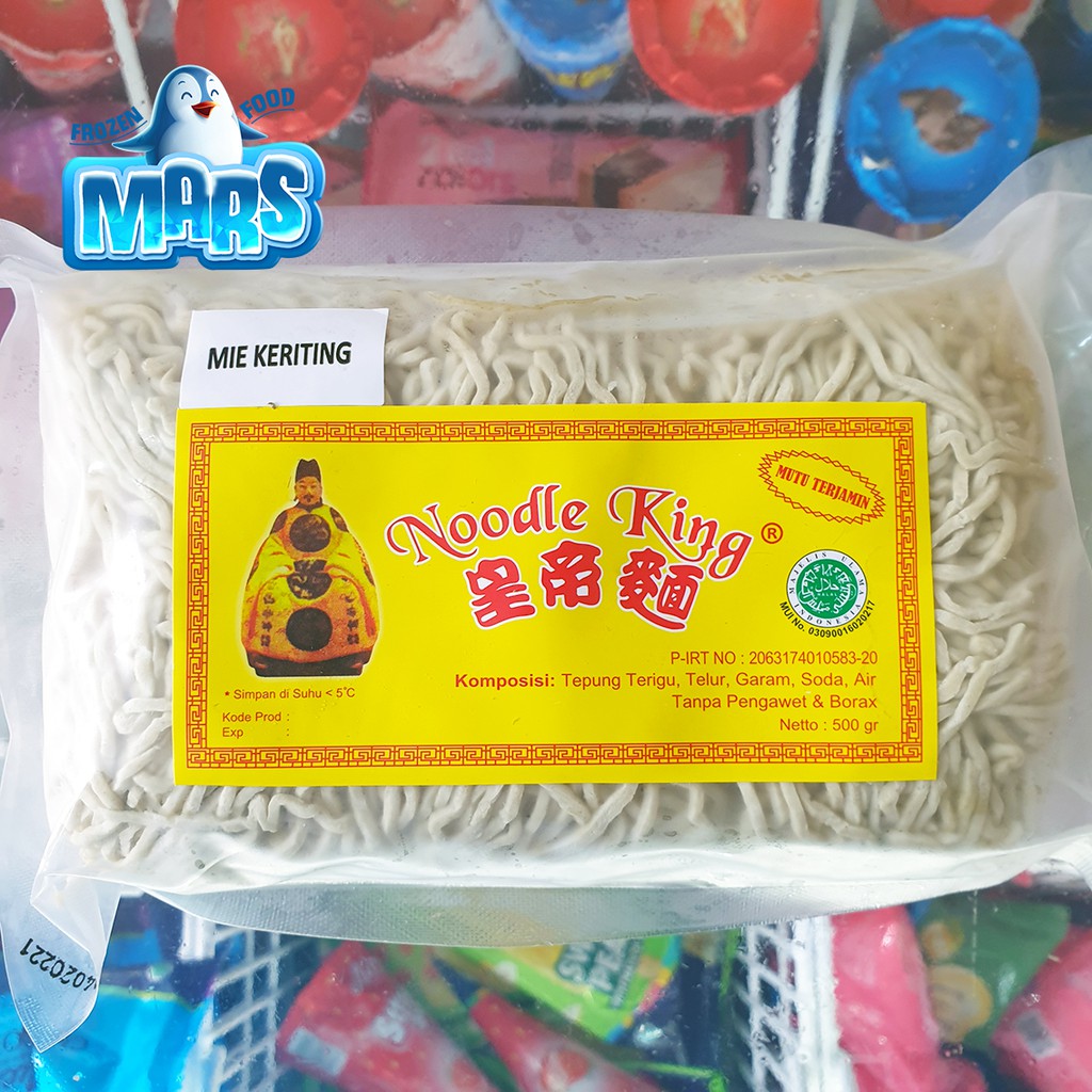 

MIE KERITING KECIL NOODLE KING 500gr