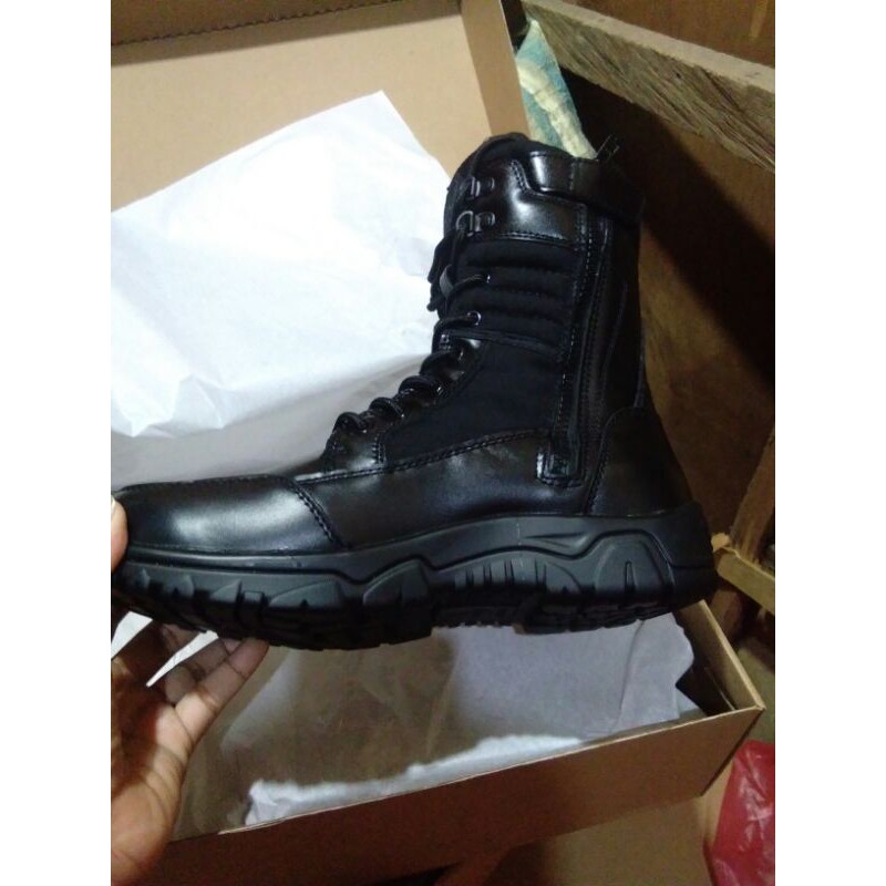 Original Sepatu PDL Jatah TNI AL model Baru / Sepatu boots pdl TNI AL