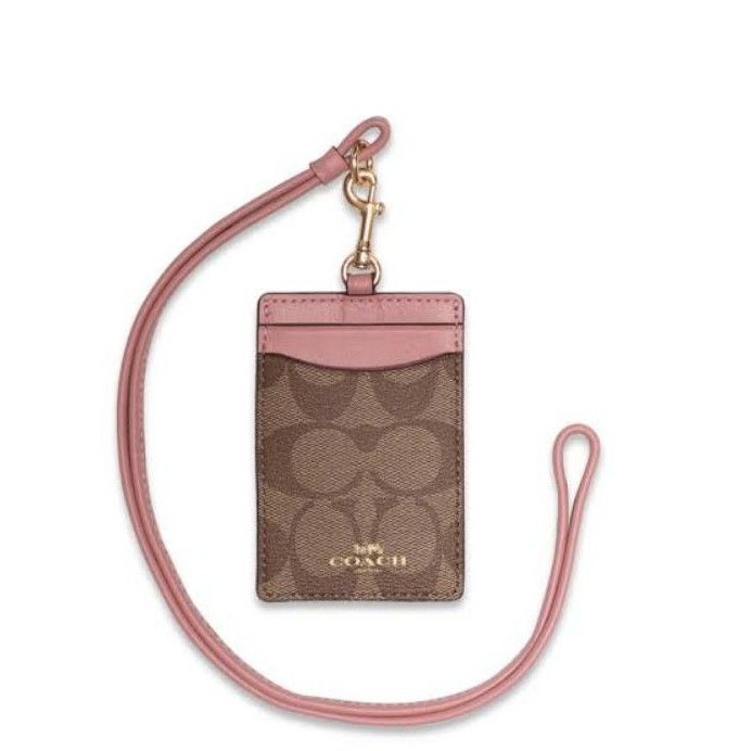 Lanyard Coach Pink Blossom