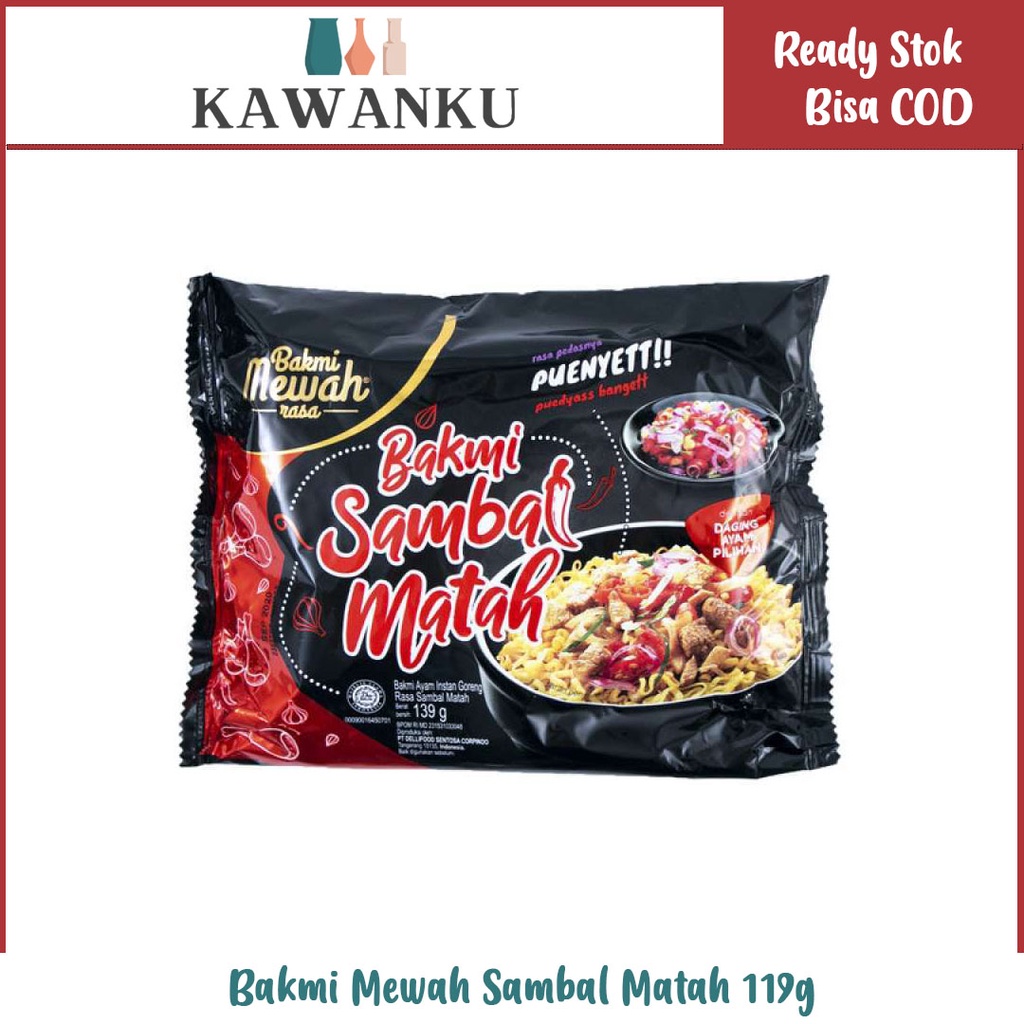 

Bakmi Mewah Sambal Matah 119g