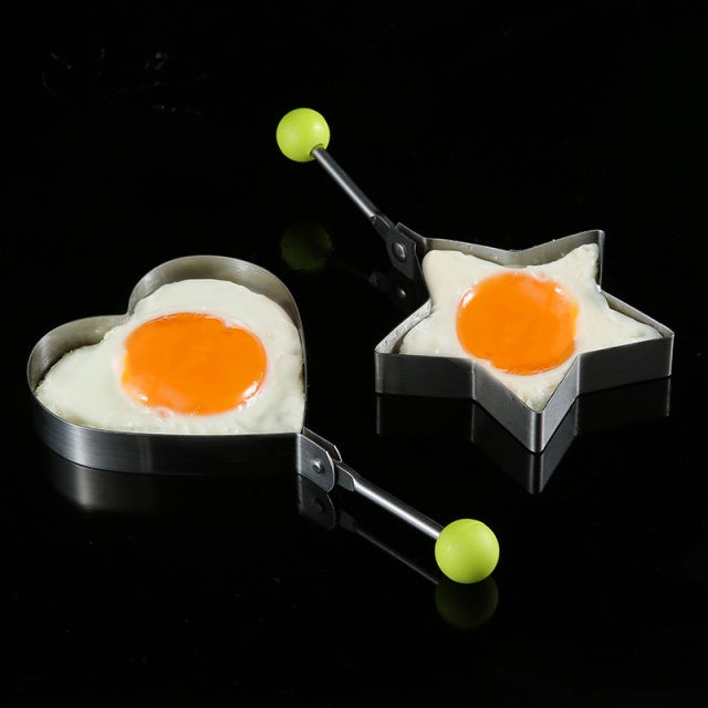 Cetakan Telur Pancake Puding Kue Alat Masak Dapur Bentuk Bulat Diy-5