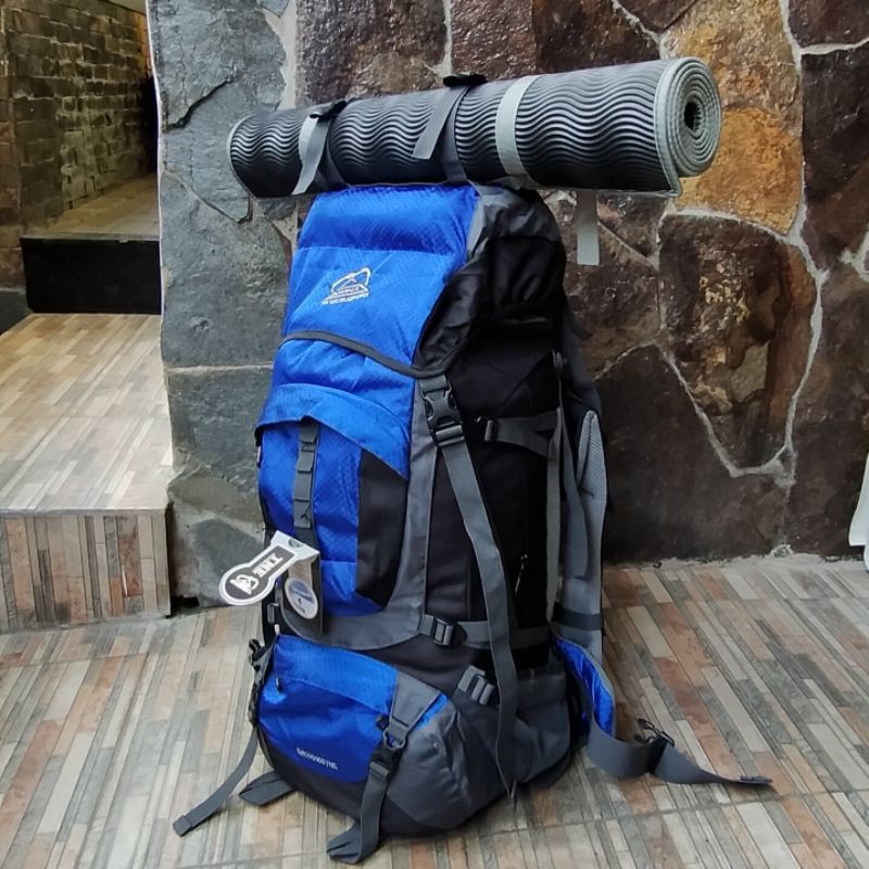 Tas Carrier SHIOUX 60 liter, Tas Gunung Carrier 60 Liter SHIOUX, Tas Pendaki 60 Liter SHIOUX