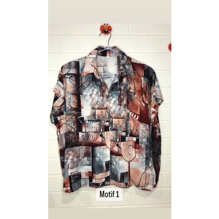 BAJU KERJA BERKERAH - WANITA - BAHAN RAYON KATUN 100%