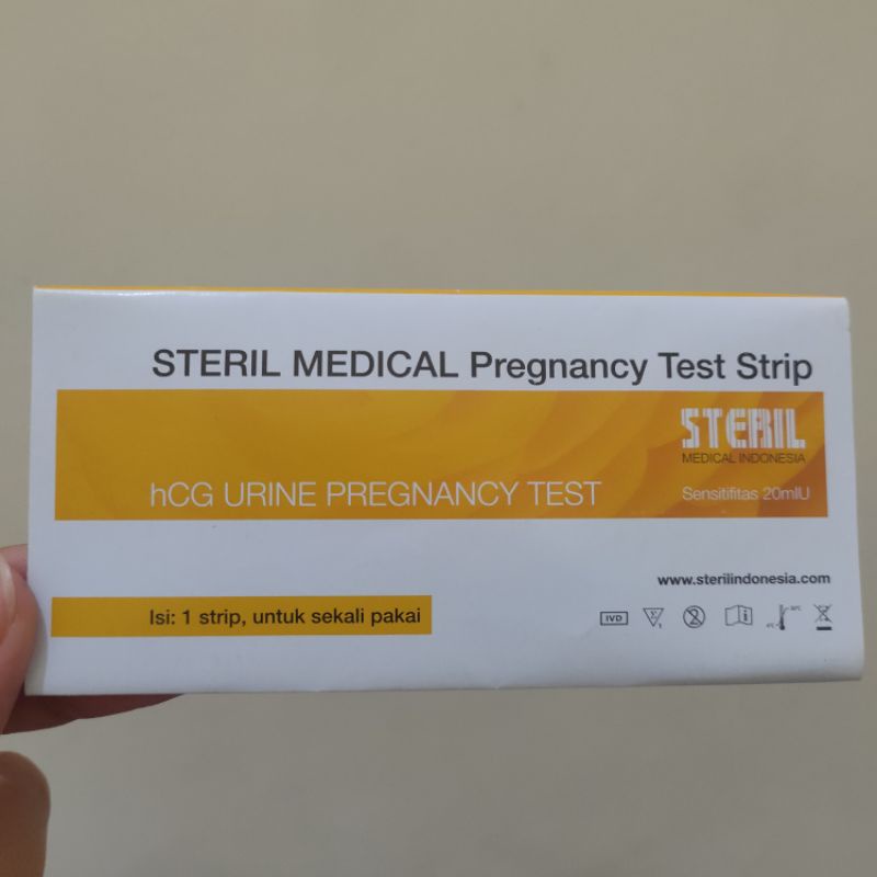 Tespek / Tes Kehamilan / Tes Hamil Instan Onemed Strips Test Pack-Steril