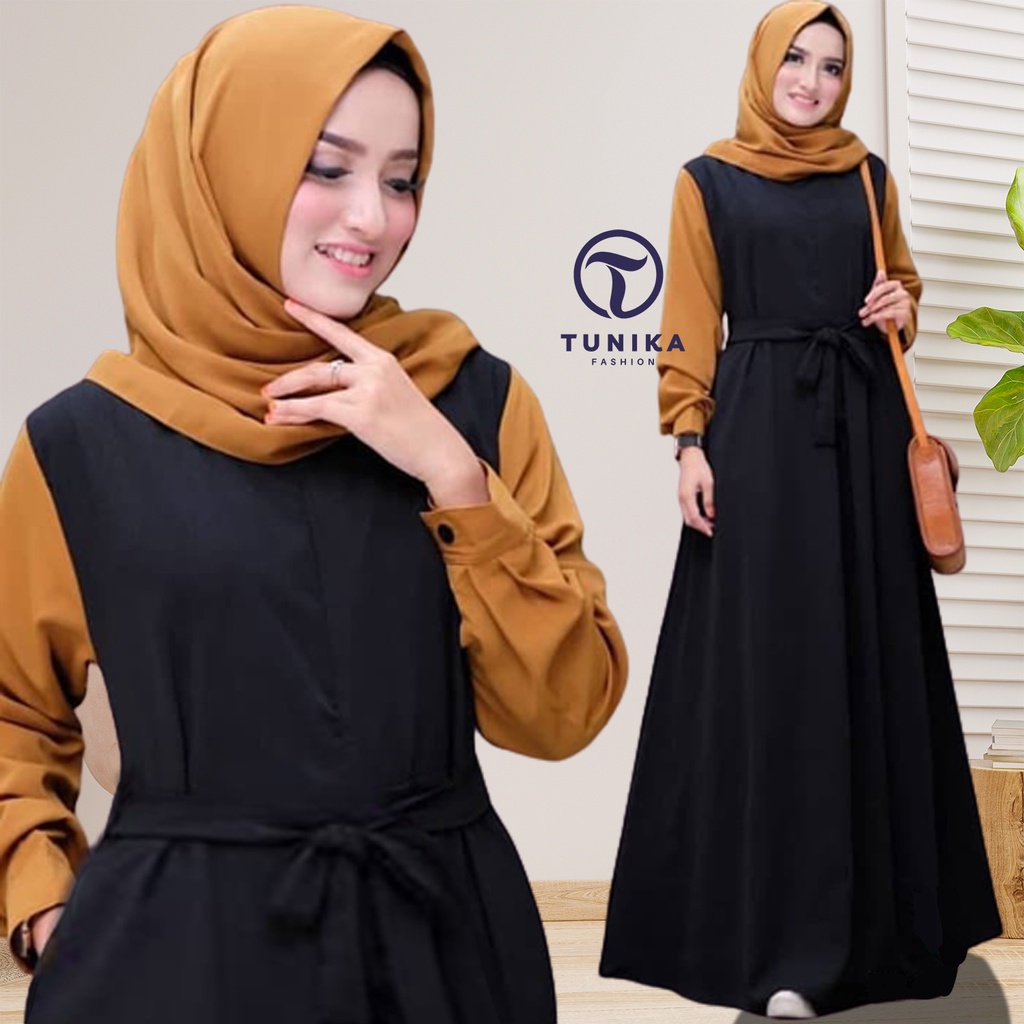 GAMIS NS ALESHA MAXY | Dress Muslim | Muslim Casual Dress | HQ