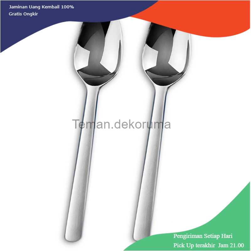 TD-DPR Xiaomi Mijia Zwilling Sendok Spoon Stainless Steel 2 PCS - MJSLRCS01XH