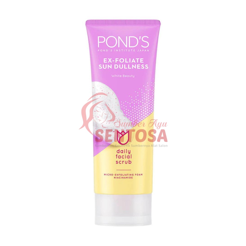 PONDS EX-FOLIATE SUN DULLNESS DAILY FACIAL SCRUB 50GR