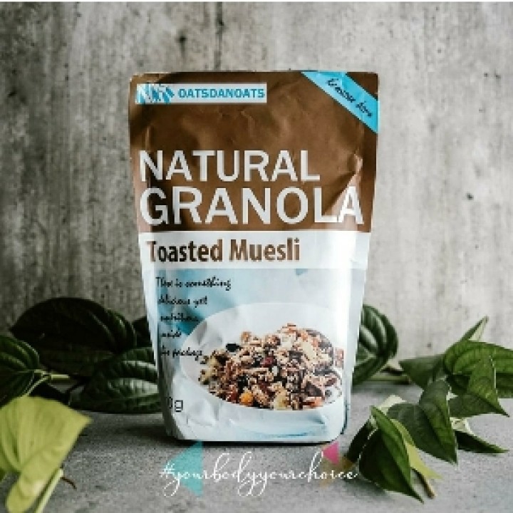

Oatsand Oats Granola 500gr (Gandum Sehat) ToastedMuesli