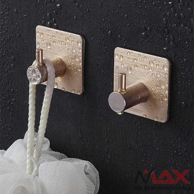 Gantungan Dinding Premium Besi anti karat kuat beban berat gantungan baju capstok kamar mandi Kapstok toilet Hook Hanger Stainless Steel Hook Wall Hook Towel Hook For Bathroom Stainless Steel Coat Hook Rustproof Hook Hanger Bathroom Accessories WC