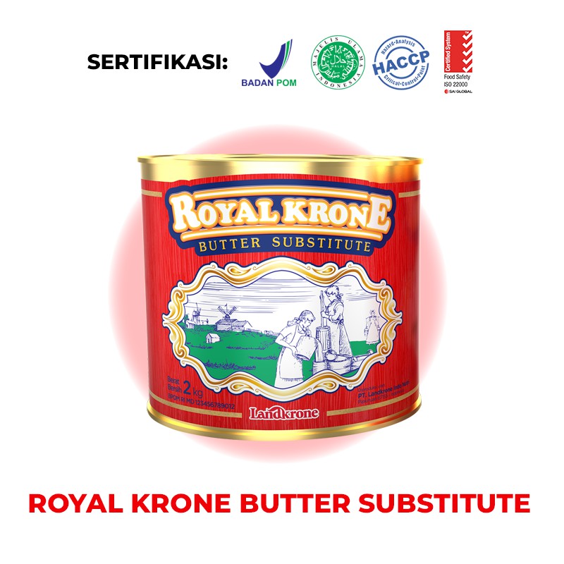 Royal Krone Butter Substitute 2 Kg Shopee Indonesia 7111