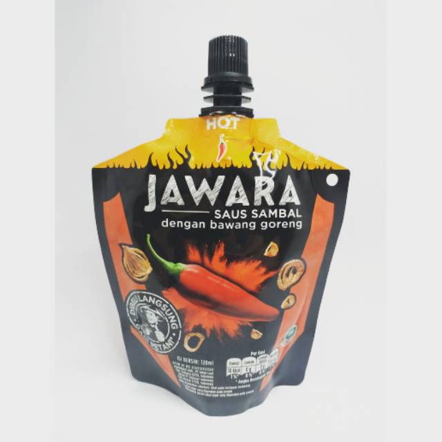 

Saus hot jawara 120ml