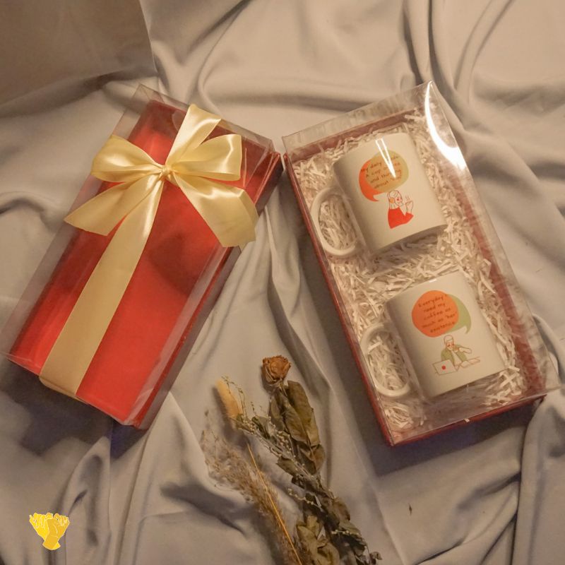 

CANGKIRKU CANGKIRMU Hampers Pernikahan Couple/ Gift Wedding Kado Hadiah