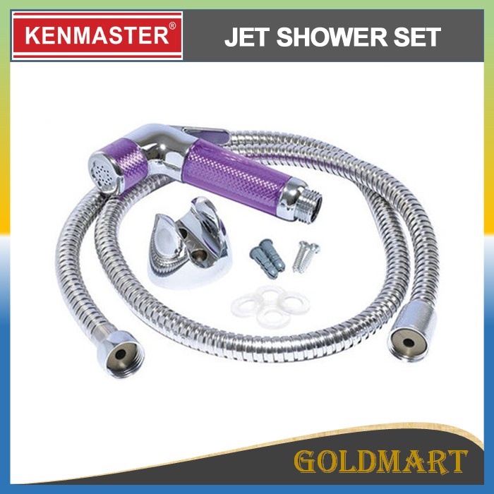 Jet Shower WC 1.2 meter Original Kenmaster Semprotan Toilet Cebok Bidet Kloset