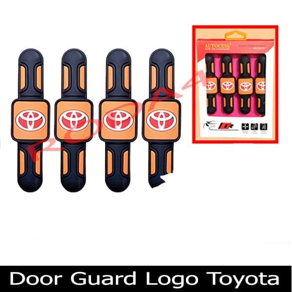 Door Guard Pelindung Pintu Mobil Logo Toyota