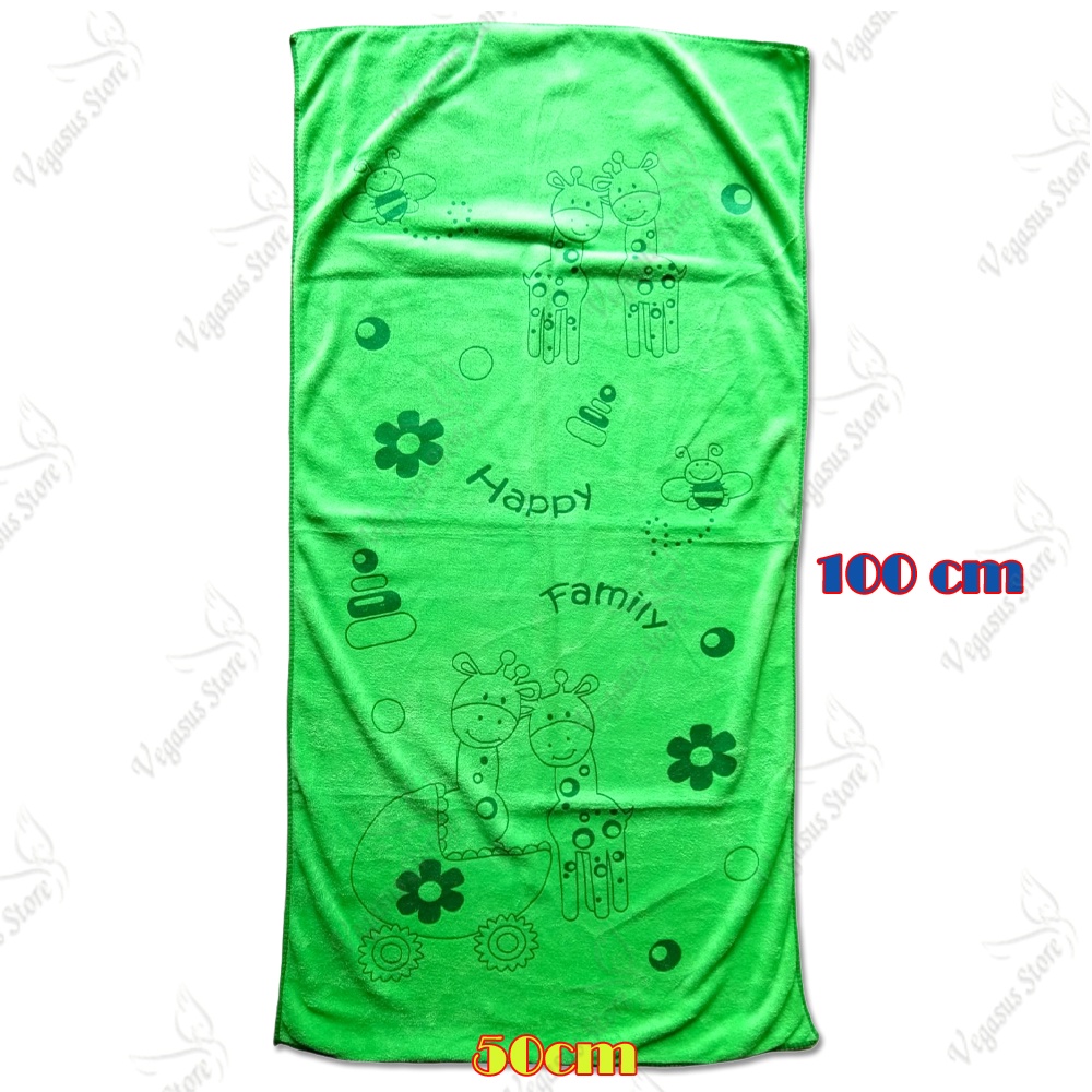 Handuk Bayi Karakter Warna Halus Dan Lembut Size 100 x 50 Cm/Handuk Bayi SP-VEGASUS Store(COD)