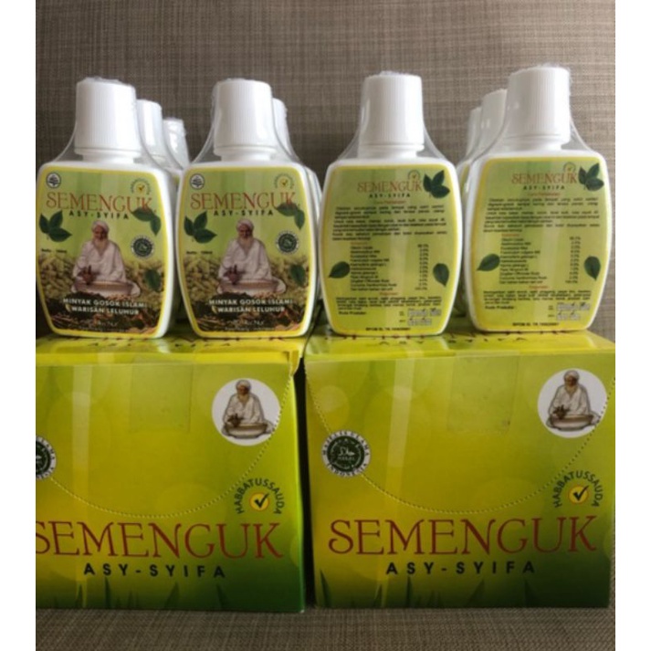 MINYAK SEMENGUK ASY SYIFA WARISAN LELUHUR