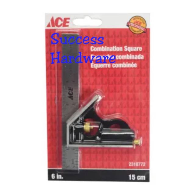 

PENGGARIS SIKU KOMBINASI 15 CM / RULE SQUARE 6 INCI - 15.2 CM