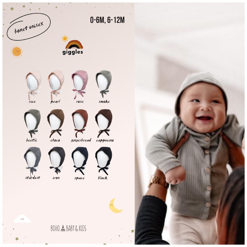 Bohobaby - Bohopanna Bonnet Bayi / Unisex