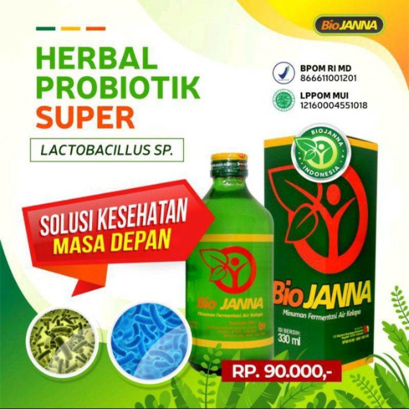 BioJANNA Minuman Fermentasi Air Kelapa