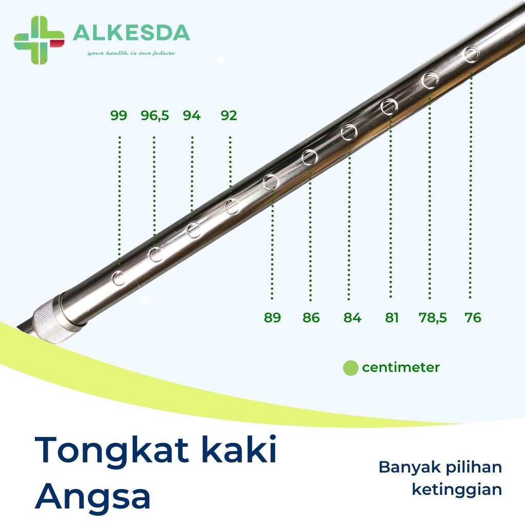 TONGKAT KAKI 1 ANGSA /ALAT BANTU JALAN