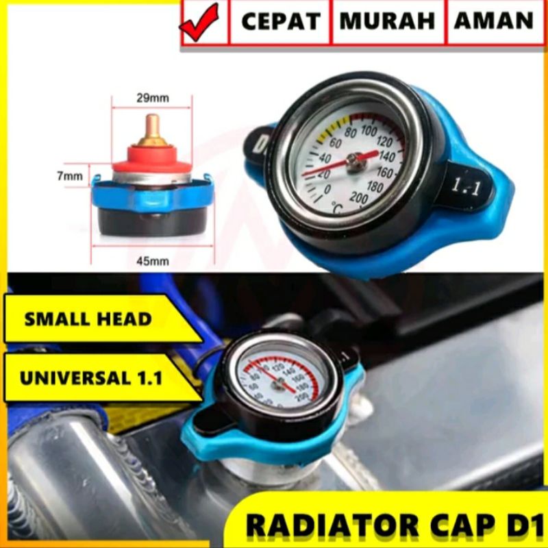 TUTUP RADIATOR  D1 TEMPERATUR