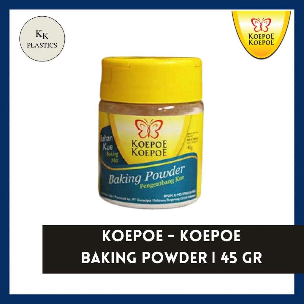 

KOEPOE KOEPOE / KUPU KUPU BAKING POWDER | BAHAN KUE | 45 GR