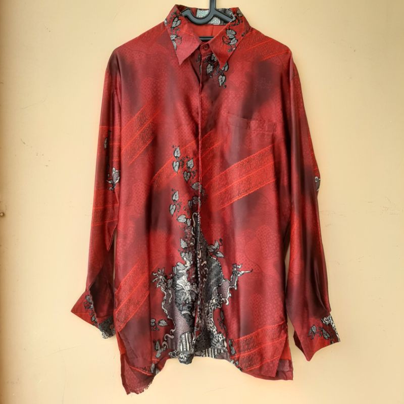 Batik Pria Merah