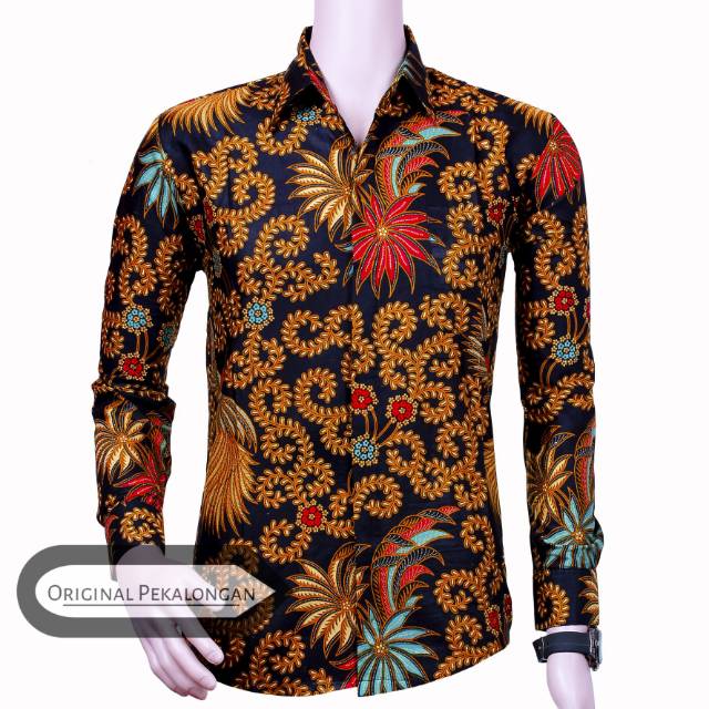 Kemeja Batik Bulu Merak  / Fashion Pria / Batik Pekalongan