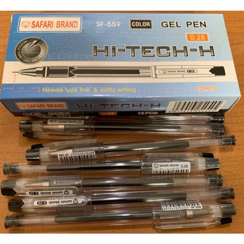 

bolpoin safari hi-tech h polpen hi tek