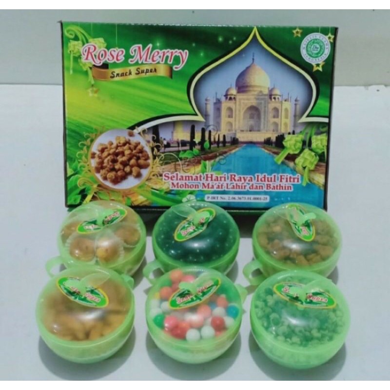 

Paket Kue Kering Rose Mary Murah Varian Snack