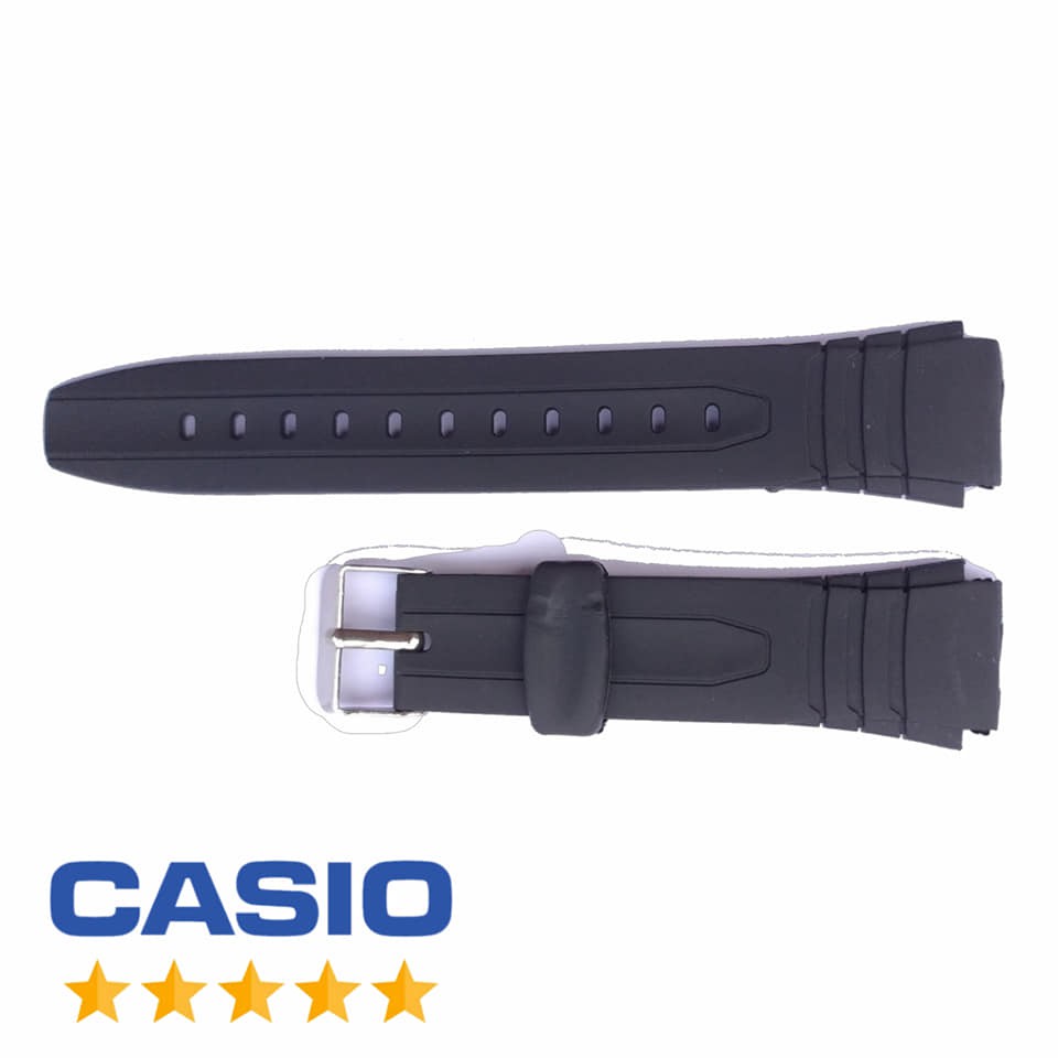 Strap tali jam Tangan Casio W-732 W 732 W732 free spring bars