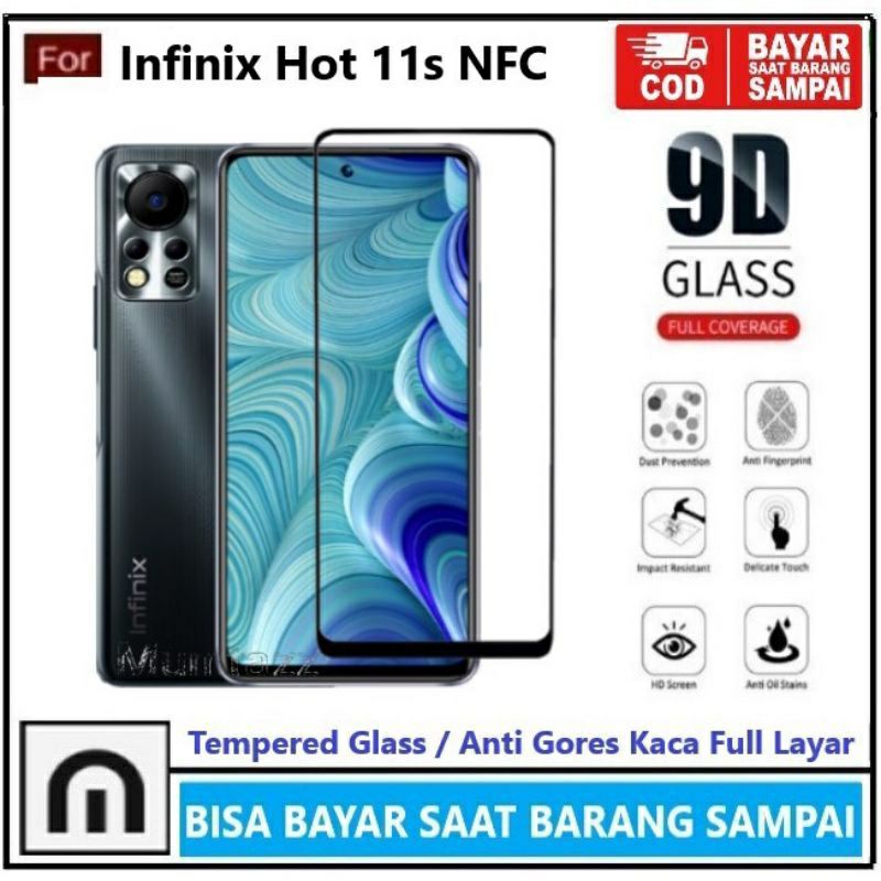 Tempered glass Infinix Hot 11 hot 11s hot 11 NFC hot 11 play