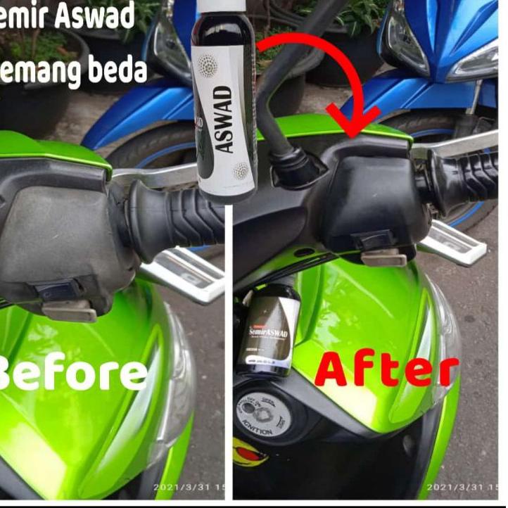 Aswad Semir Hitam Serbaguna |Ban Body Motor,Mobil | Sepatu Tas| Jaket Kulit| Dompet Kulit