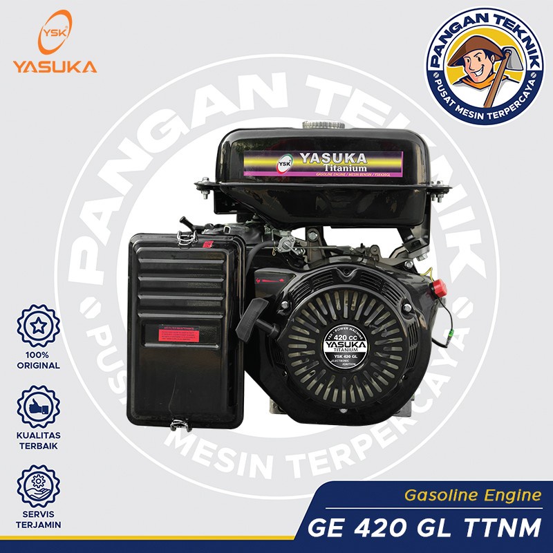 MESIN PENGGERAK BENSIN YASUKA| GX 420 GL TITANIUM | MESIN KETINTING