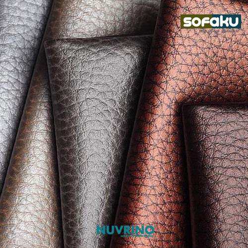 SOFAKU : NUVRINO Ambra Bahan Kulit Premium Nuvrino Original Kulit Jok Sofa Bahan Kulit Mebel Pelapis