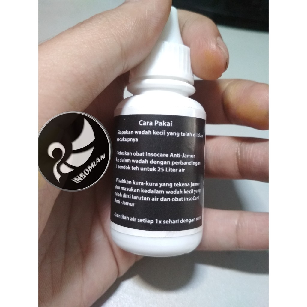 Syafatummy Obat Jamur Untuk Kura Kura Air Dan Ikan Insocare Anti Jamur