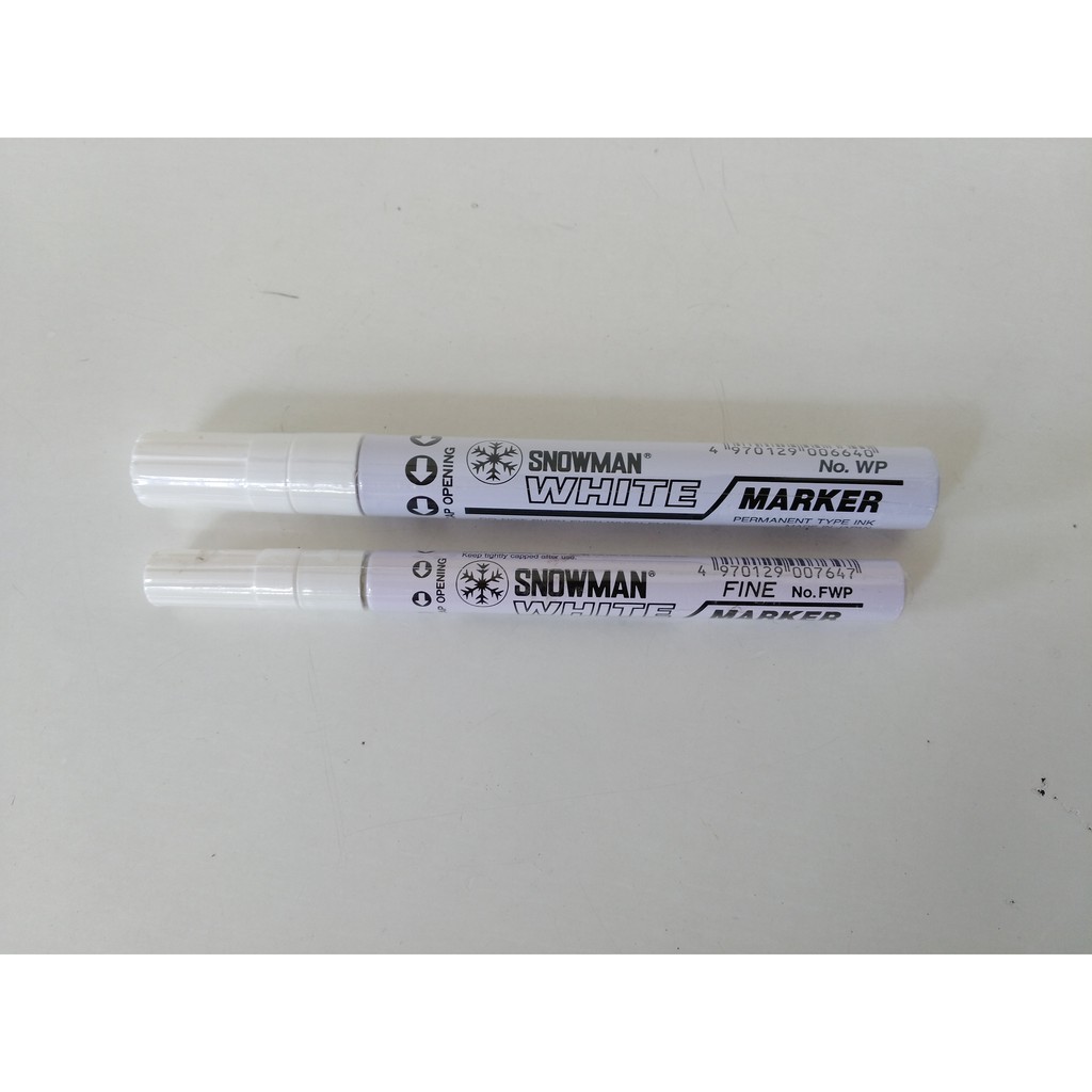 

Snowman White Marker / Spidol Warna Putih