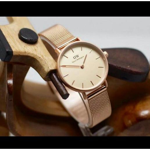 Jam Tangan Daniel Wellington Rantai Pasir Dw | Rose White -Jam Tangan