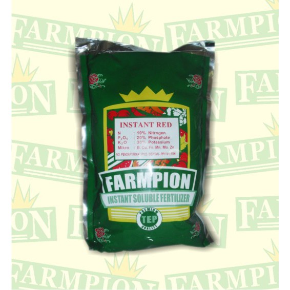 Pupuk Farmpion Instant Red NPK  10 20 30 TE 500gram