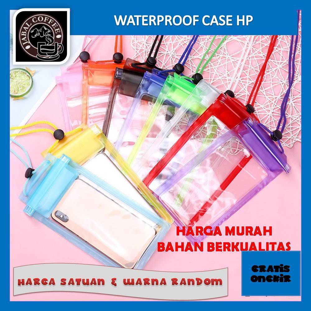 Waterproof Case HP Pouch / Waterproof Case HP / Cover HP Anti Air / Waterproof Handphone 06