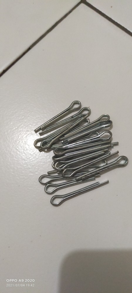 Cotter Pin Split Pen Paku Besi 3 X 40 Termurah