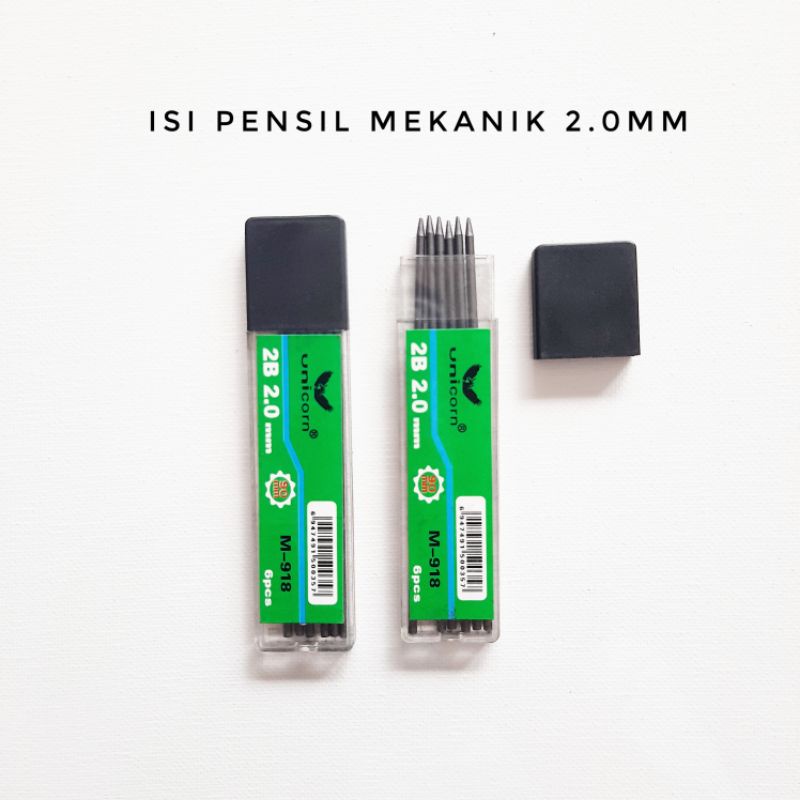 Isi Pensil Mekanik 2.0mm 2B / Pencil Lead