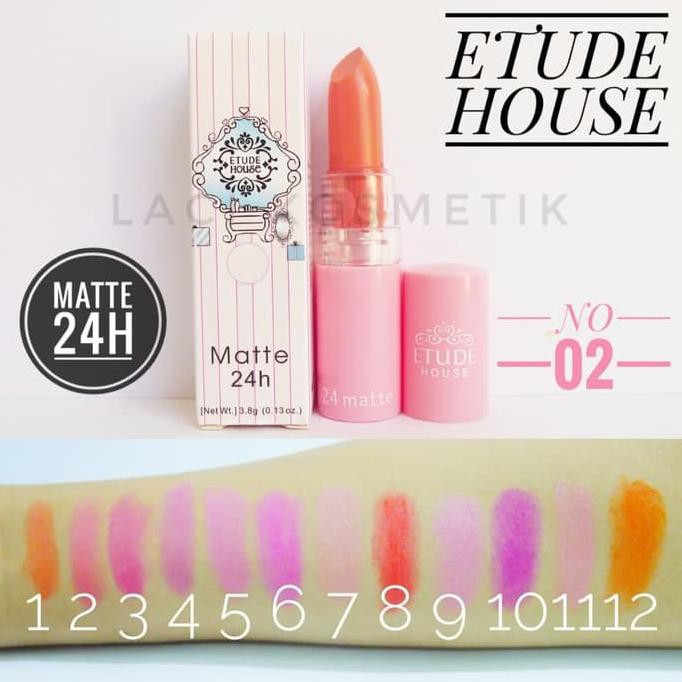 Original Ecer - Etude House Lipstik Matte No 2